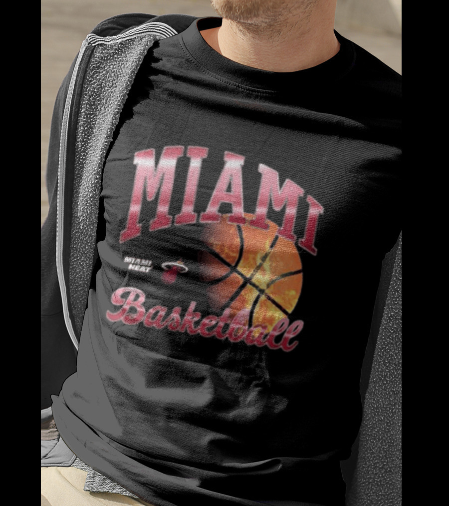 Miami Heat Basketball Court Culture X Hype & Vice Tank T-Shirt