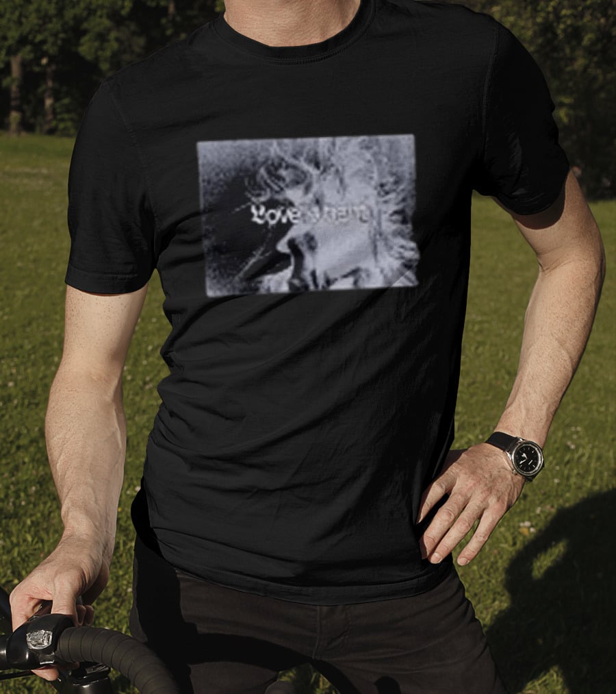 Shapel Lacey Love Is Hard Faded T-Shirt