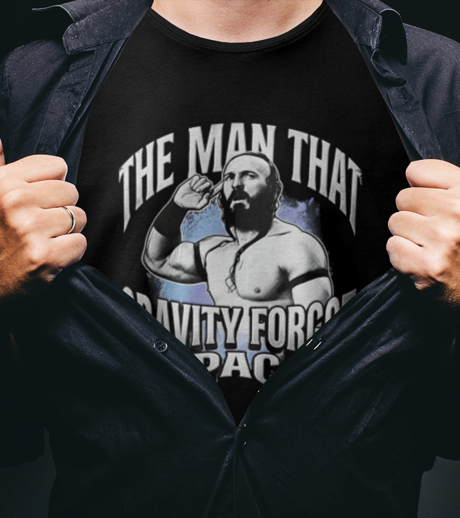The MAN That Gravity Forgot PAC Wrestling T-Shirt
