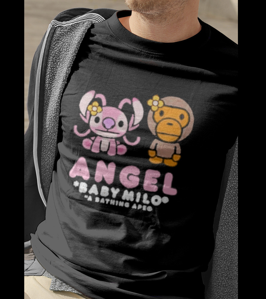 Angel Baby Milo A Bathing Ape Bape X Disney 2026 T-Shirt