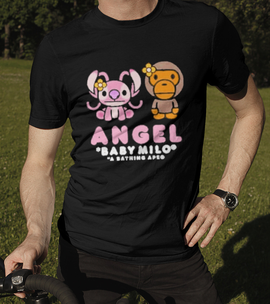 Angel Baby Milo A Bathing Ape Bape X Disney 2026 T-Shirt