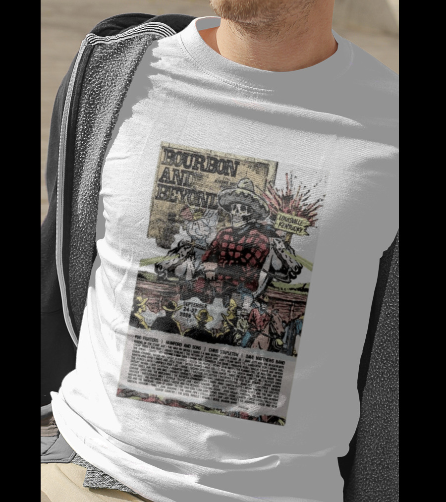 Bourbon And Beyond Festival 2026 Louisville Kentucky September 24 27 Foo Fighters Mumford And Sons Chris Stapleton Dave Matthews Band T-Shirt