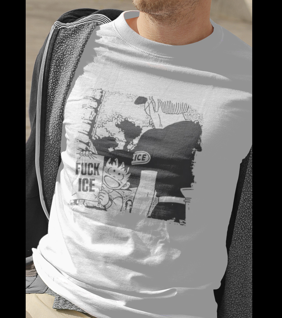 Calvin Inspired Activism Fuck Ice Protest Cartoon Social Justice T-Shirt