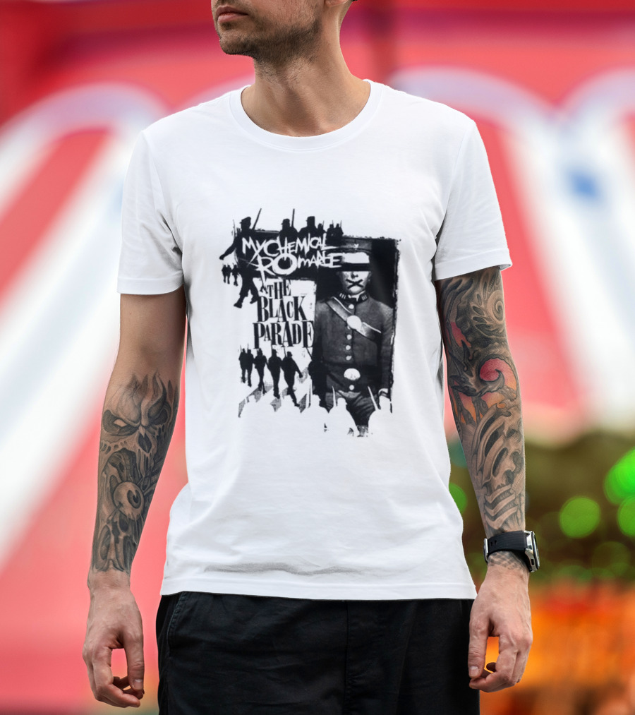 Original My Chemical Romance The Black Parade Warpath Limited Edition T-Shirt