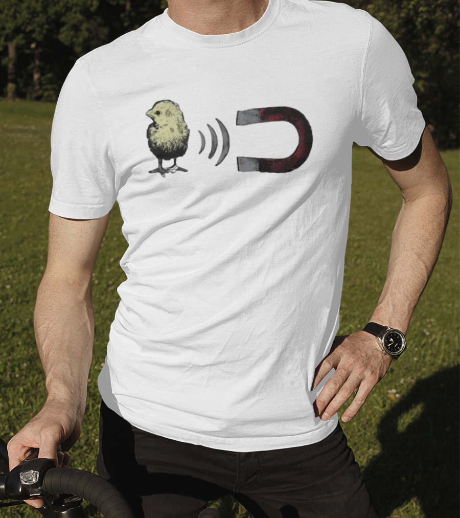 WWE The Miz Chick Magnet Concept With Magnet And Sound Waves T-Shirt