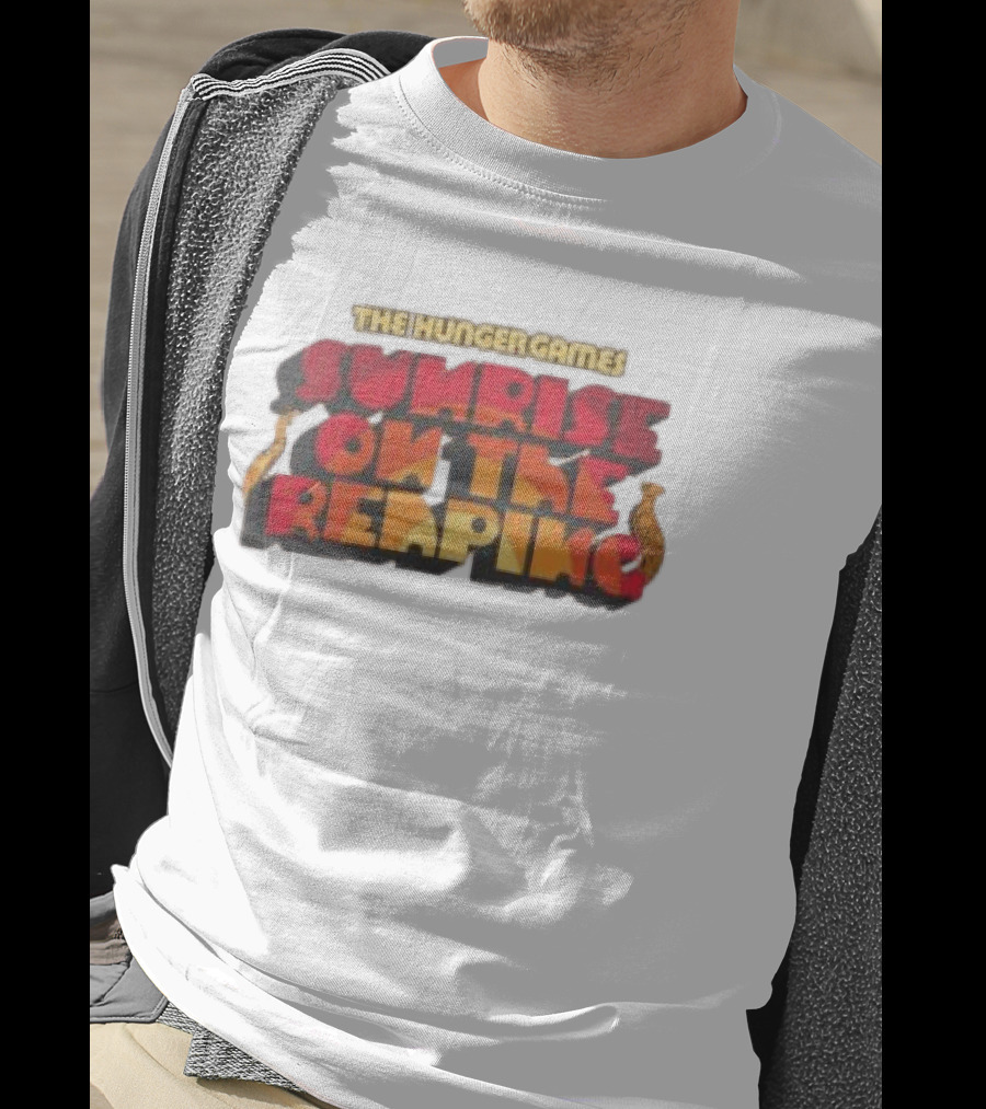 The Hunger Games Sunrise On The Reaping Lionsgate Shop White T-Shirt