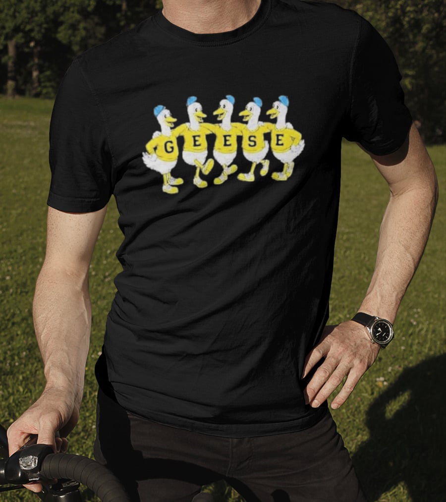 Geese Getting Killed Again 2026 Tour Dancing Geese In Yellow T-Shirt