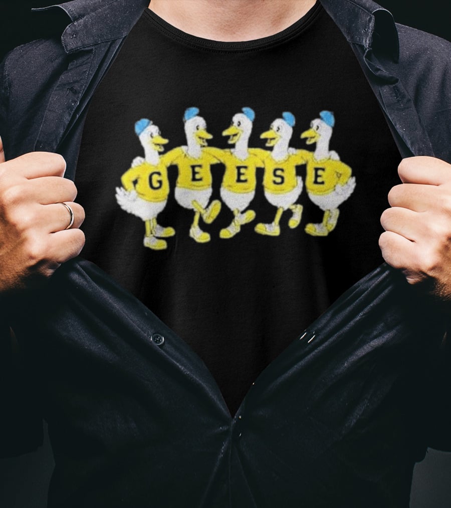 Geese Getting Killed Again 2026 Tour Dancing Geese In Yellow T-Shirt
