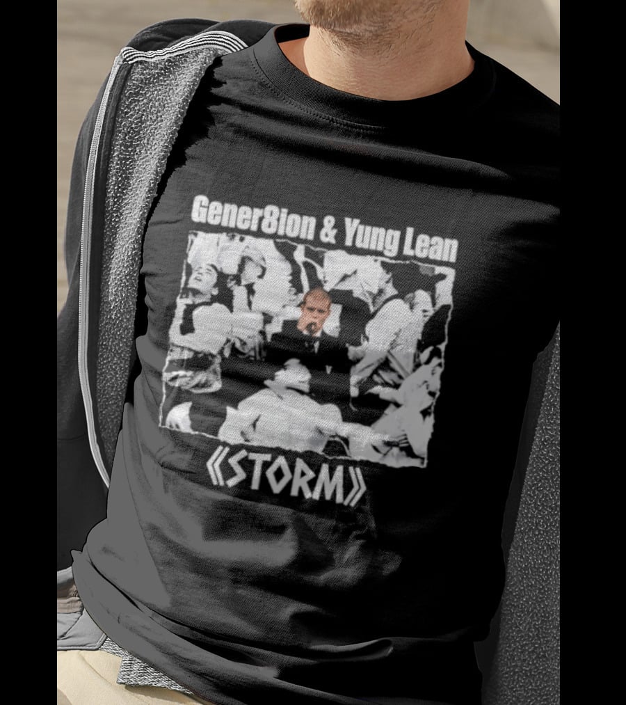 Gener8ion Yung Lean Storm Love Tears Collaboration T-Shirt