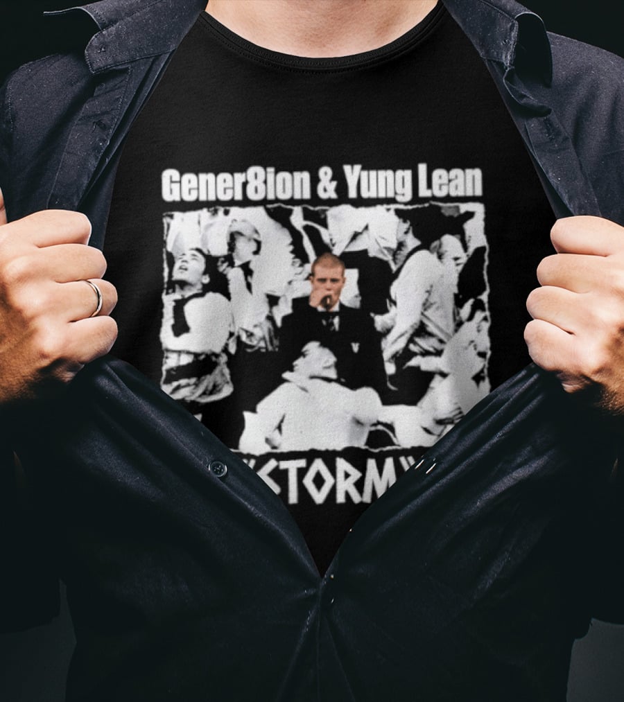 Gener8ion Yung Lean Storm Love Tears Collaboration T-Shirt