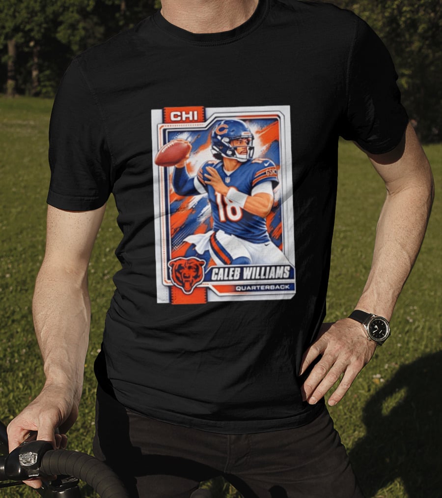Caleb Williams Chicago Bears Quarterback CHI Football Fan T-Shirt