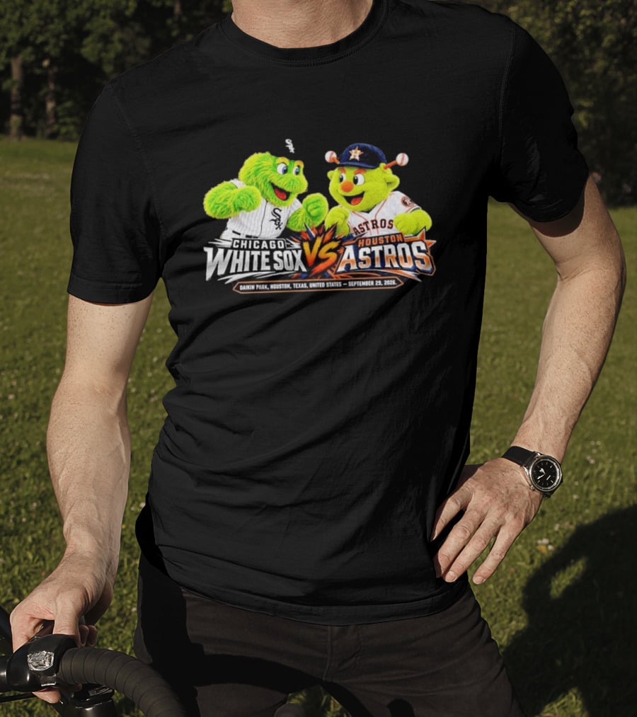 Chicago White Sox Vs Houston Astros MLB AL Wild Card Series Game 1 Daikin Park Houston Texas September 29 2026 T-Shirt