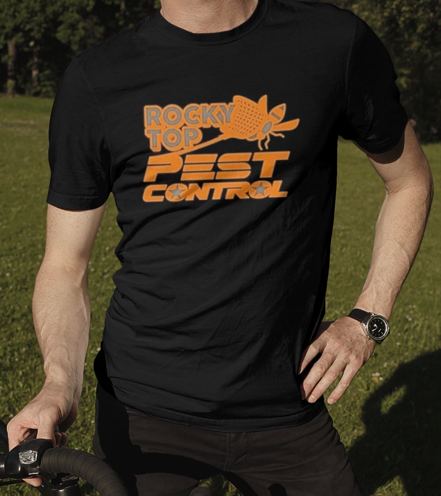 Rocky Top Pest Control Tennessee Defeated Georgia Tech Football T-Shirt