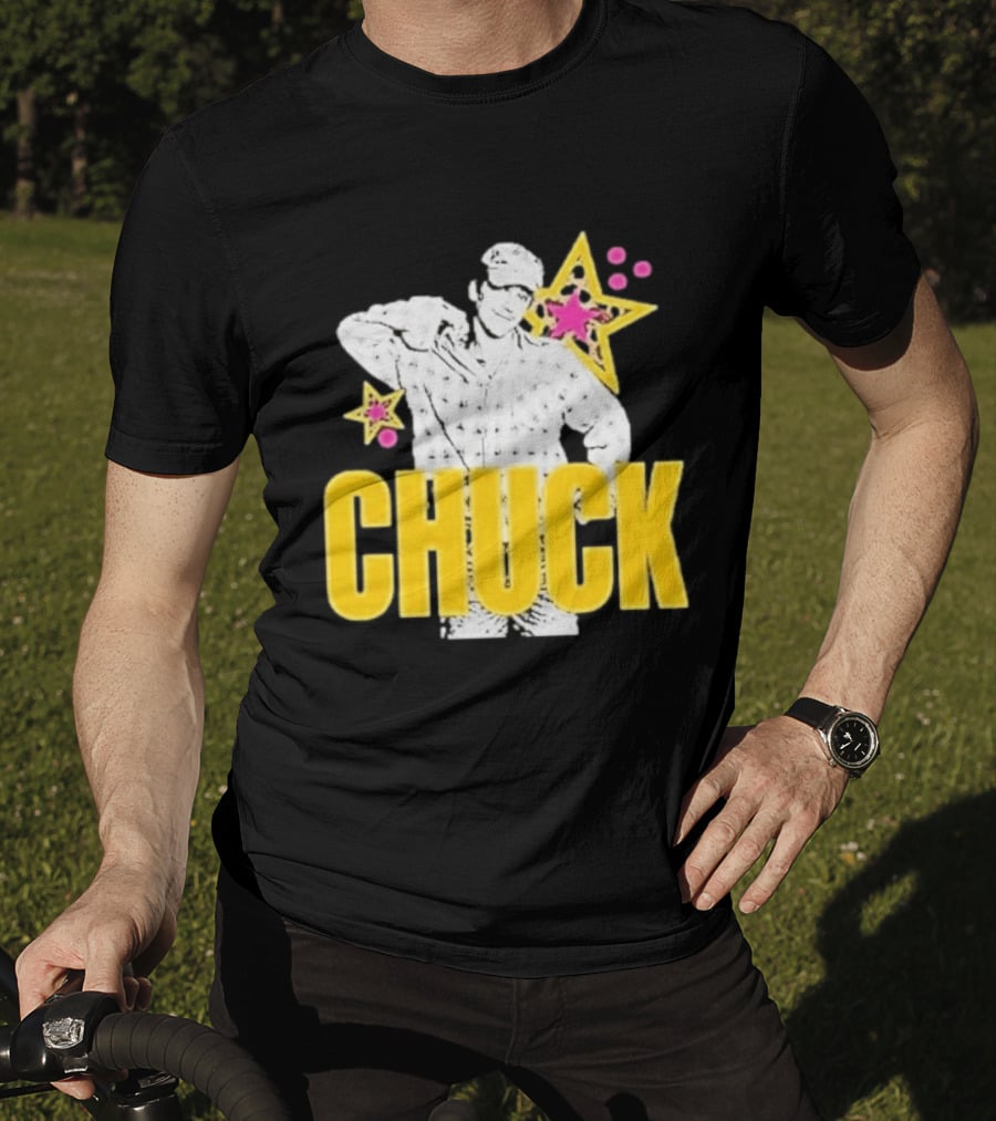 CHUCK Original Role Model Timely Hourglass Stars And Plaid T-Shirt