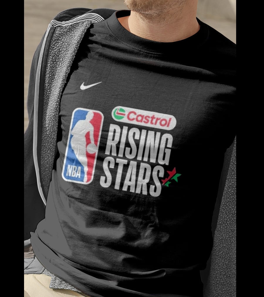 Dylan Harper NBA Nike Castrol Rising Stars T-Shirt