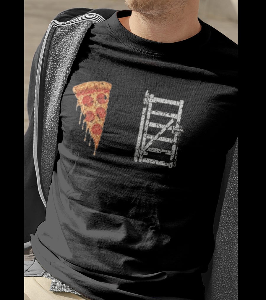 Pizza Slice And Gate Combo T-Shirt