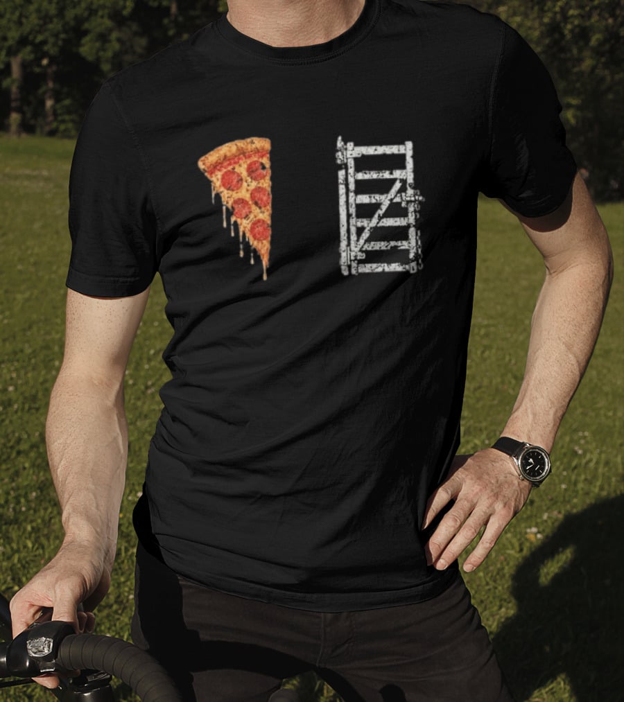 Pizza Slice And Gate Combo T-Shirt