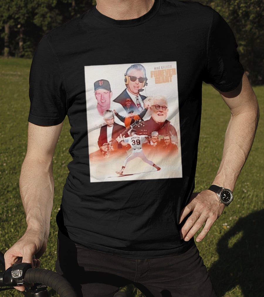 Mike Krukow San Francisco Giants Forever Giant 2026 Celebrating Iconic Moments T-Shirt