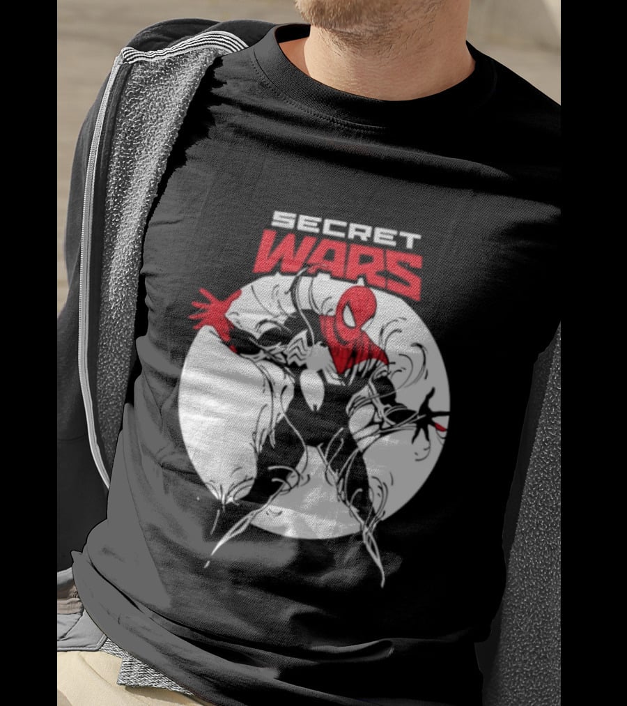 Secret Wars Spider Man Iconic Marvel T-Shirt