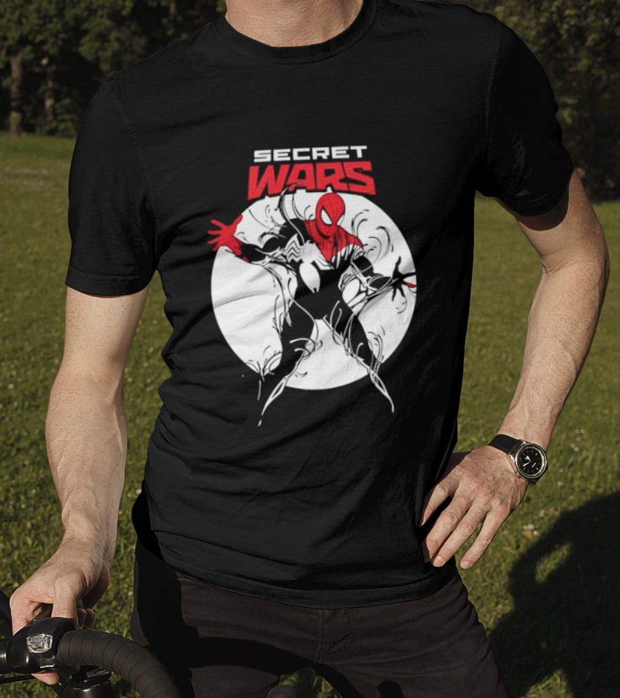 Secret Wars Spider Man Iconic Marvel T-Shirt