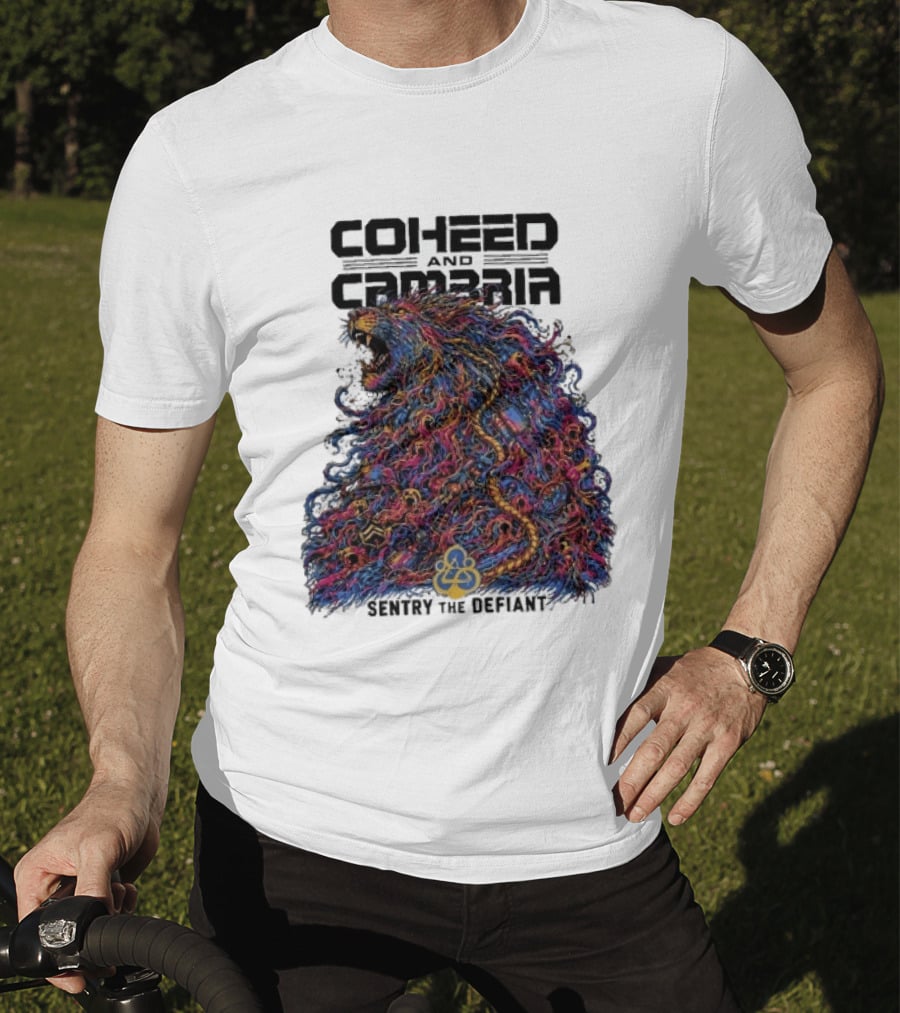 Coheed And Cambria Sentry The Defiant Neverender Red Rocks Amphitheatre Morrison Colorado September 29 2026 T-Shirt