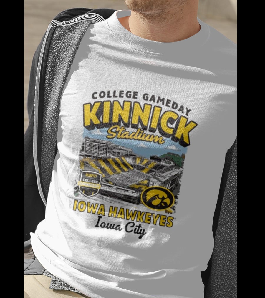 College Gameday Kinnick Stadium Iowa Hawkeyes Iowa City T-Shirt