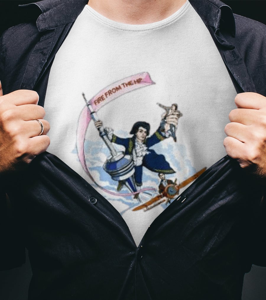 Finn Wolfhard Store Limited Edition Fire From The Hip Toronto CN Tower Aviation T-Shirt