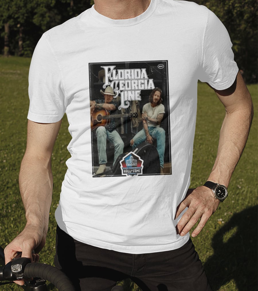 Florida Georgia Line 2027 Pro Football Hall Of Fame Canton Ohio T-Shirt