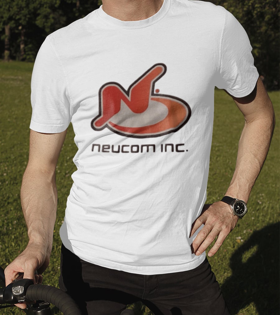 Neucom Inc N Red Orange Swirl T-Shirt