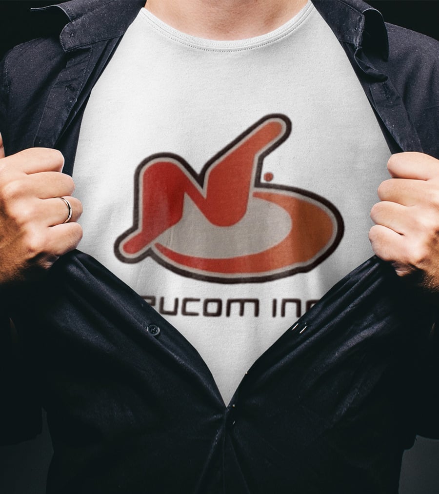 Neucom Inc N Red Orange Swirl T-Shirt