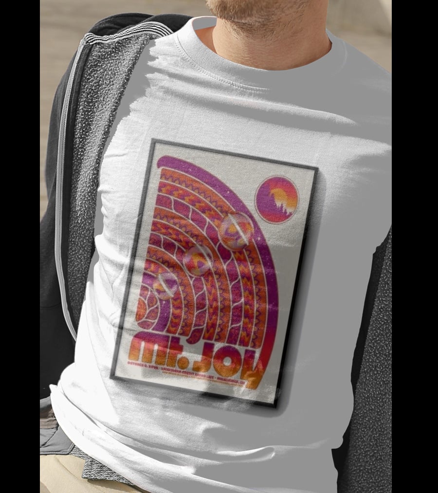 MT. Joy October 2 2026 Landmark Credit Union Live Milwaukee WI Psychedelic Sunset T-Shirt