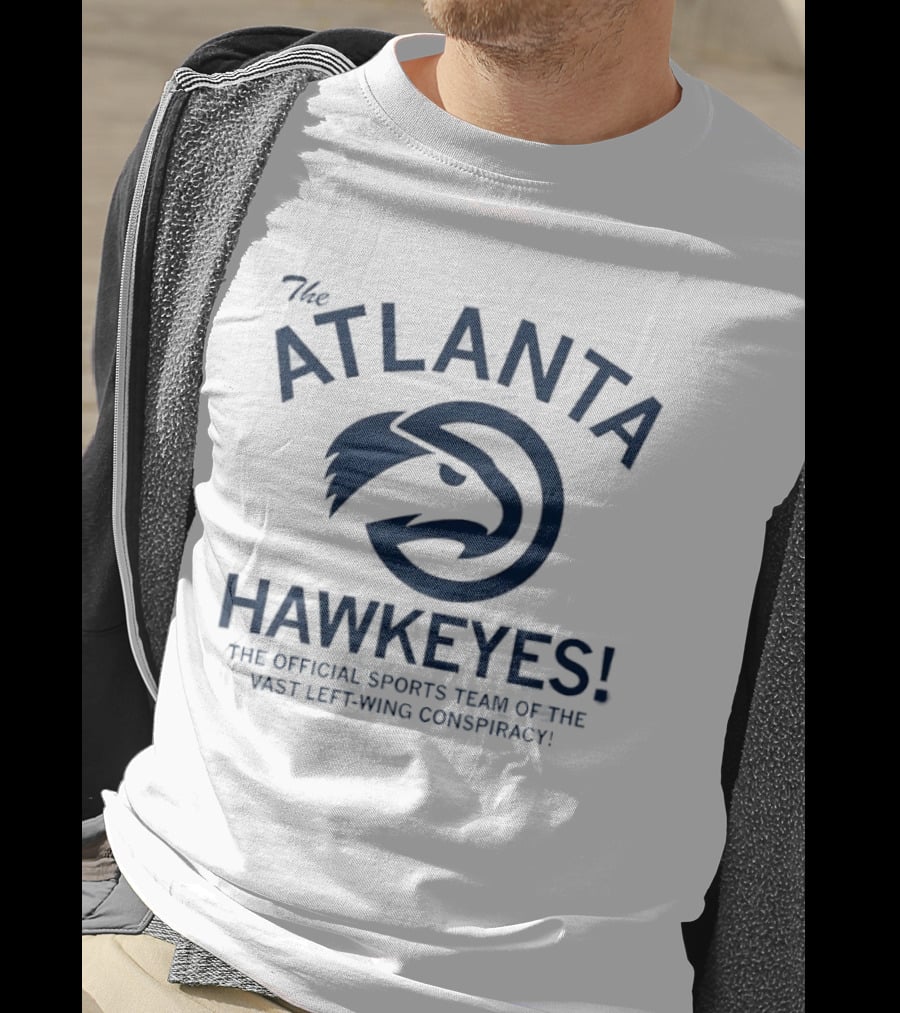Atlanta Hawkeyes Official Sports Team Vast Left Wing Conspiracy T-Shirt