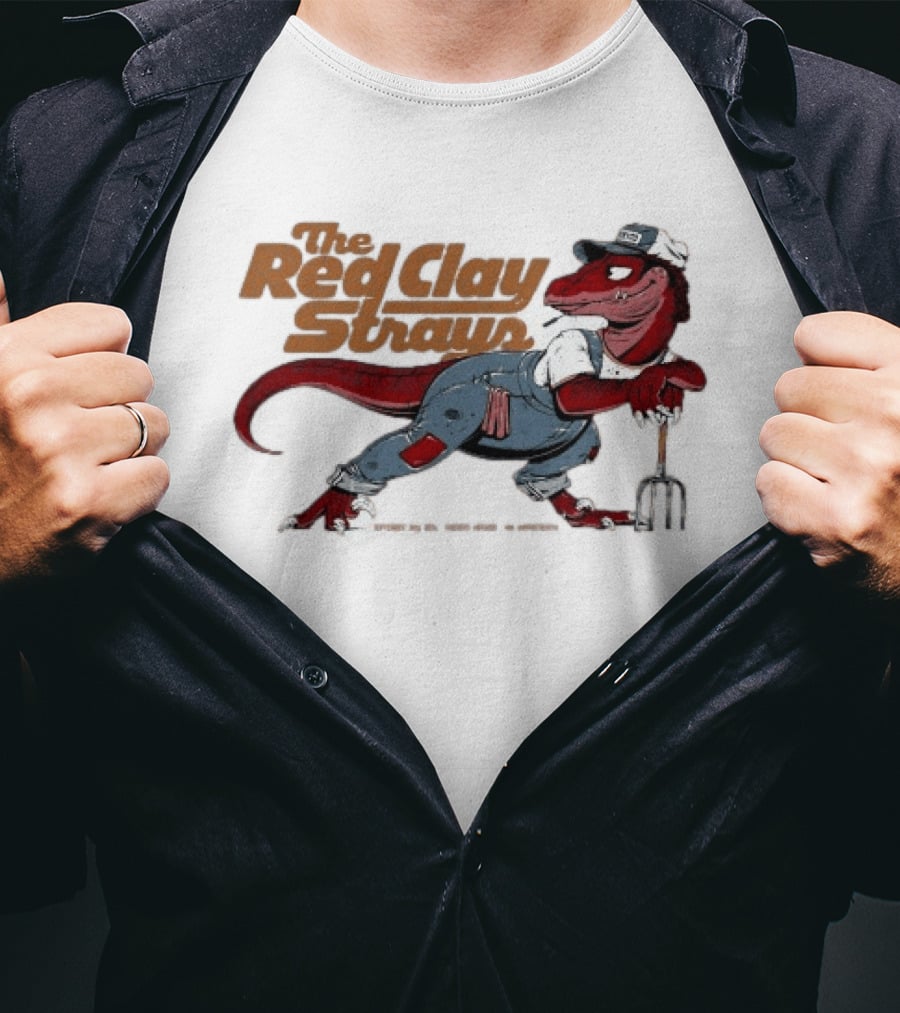 The Red Clay Strays September 30 2026 RBC Amphitheatre Toronto ON Dinosaur Farmer T-Shirt