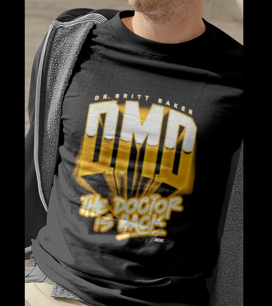 Dr Britt Baker DMD The Doctor Is Back AEW Wrestling T-Shirt