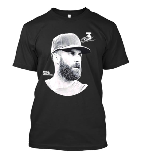Bryce Harper Philadelphia Phillies Lineage Series 3 Signature T-Shirt