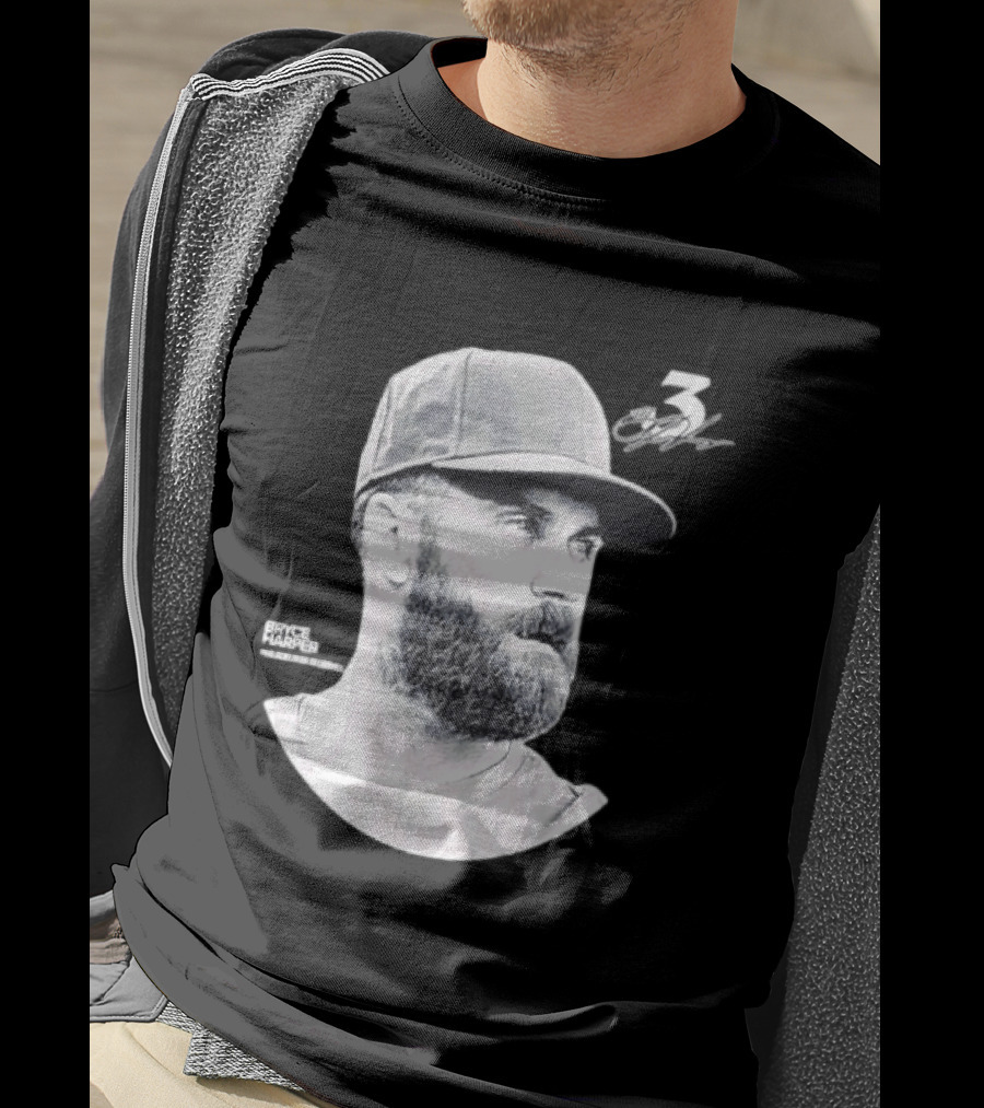 Bryce Harper Philadelphia Phillies Lineage Series 3 Signature T-Shirt