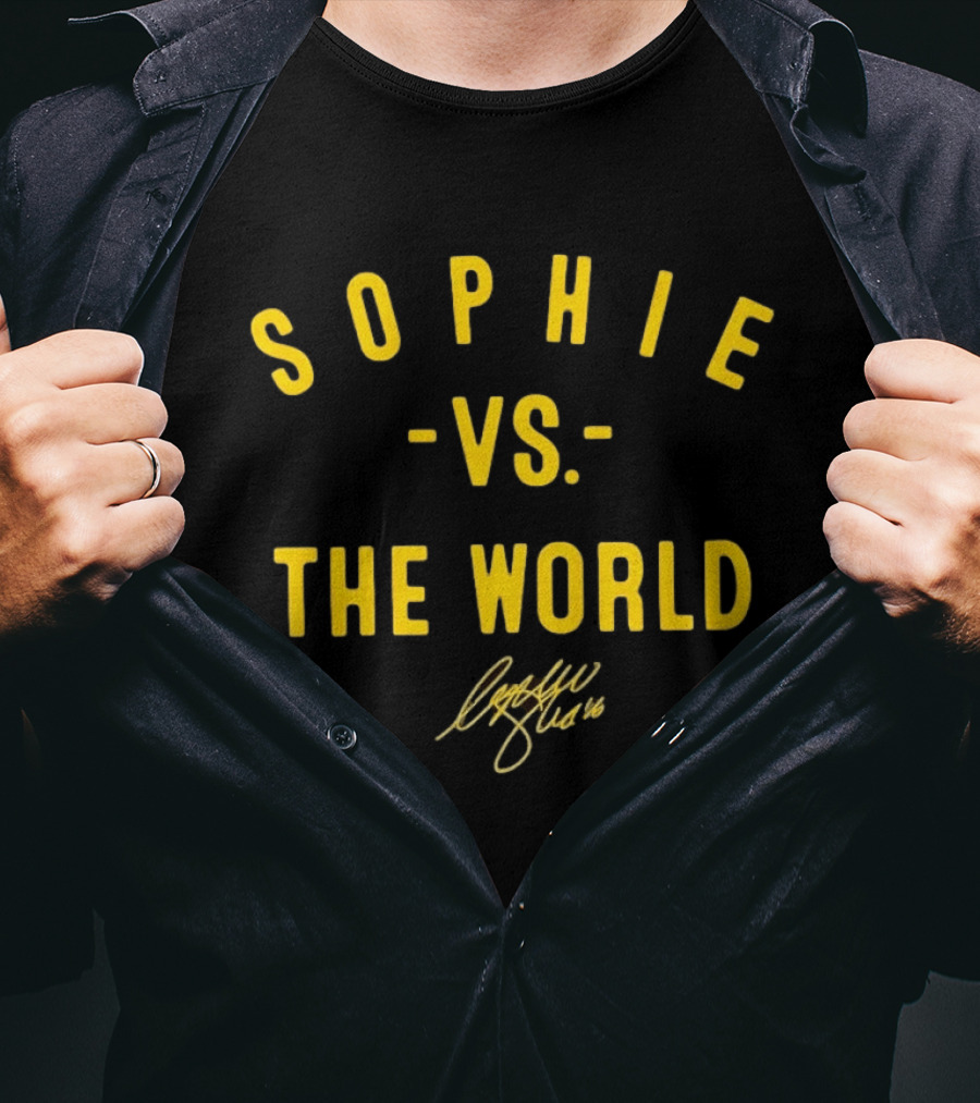 Sophie Vs The World Signature Indiana Fever Sophie Cunningham T-Shirt