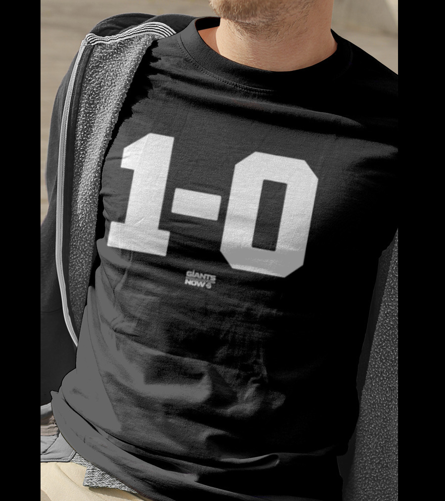 1 0 Score New York Giants John Harbaugh T-Shirt