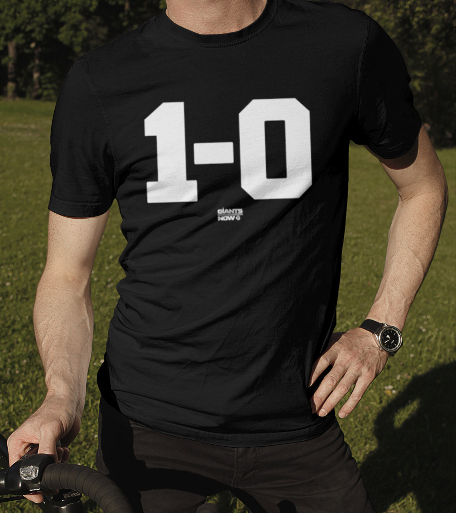 1 0 Score New York Giants John Harbaugh T-Shirt