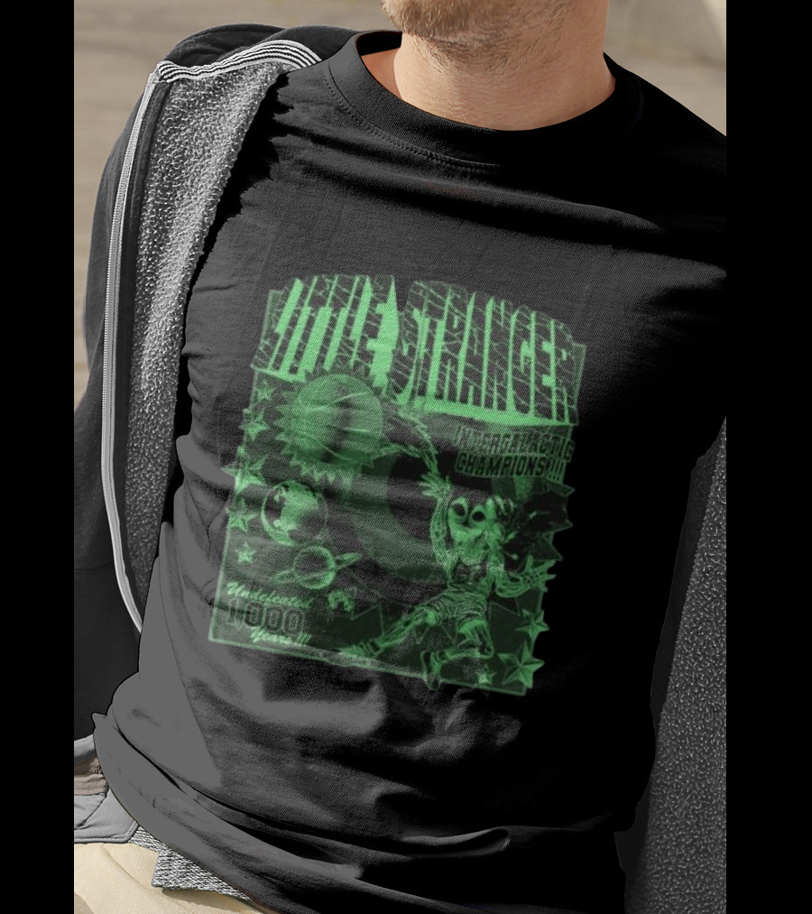 Little Stranger Undefeated Intergalactic Champions 1000 Years Alien Basketball T-Shirt