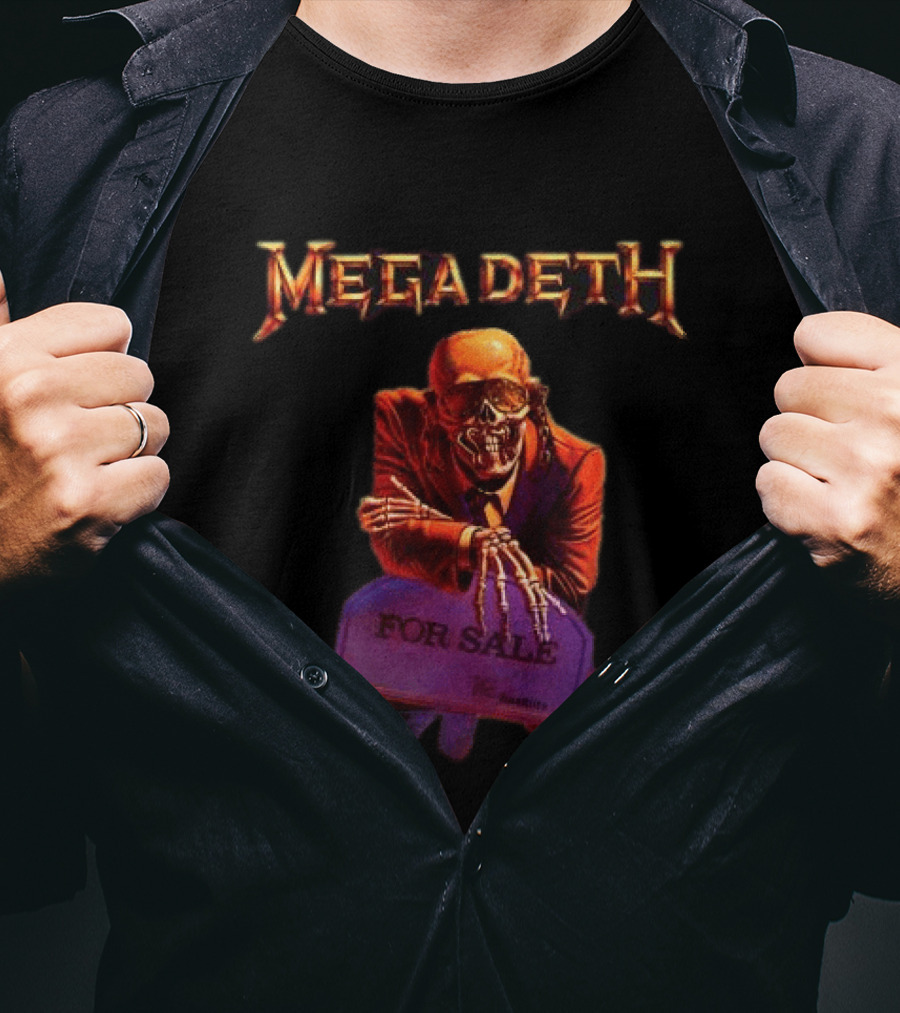 Megadeth Peace Sells But Who's Buying Skeleton T-Shirt