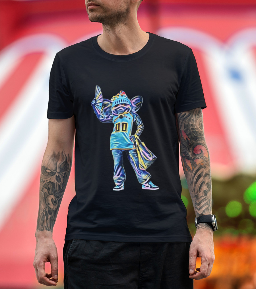 Ellie The Elephant Statue Of Liberty New York Basketball Team T-Shirt
