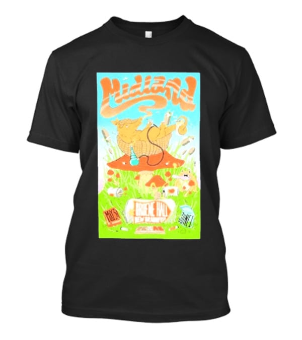 Midland Gruene Hall New Braunfels May 31 June 1 Armadillo On Mushroom T-Shirt