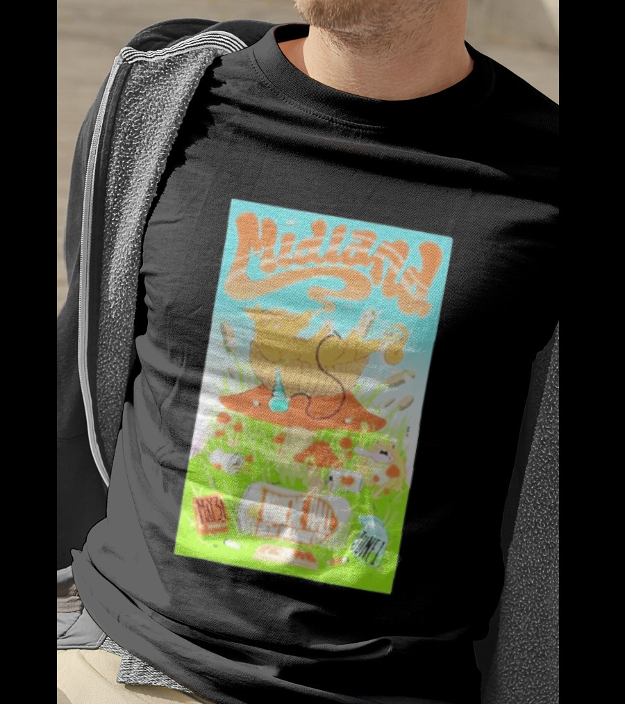 Midland Gruene Hall New Braunfels May 31 June 1 Armadillo On Mushroom T-Shirt