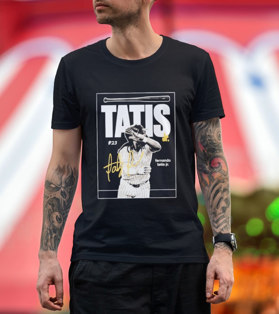 Fernando Tatis Jr #23 Bat Flip San Diego Padres Tatis Jr T-Shirt