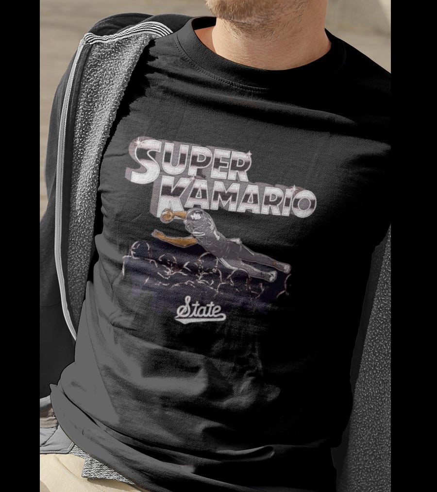 Super Kamario State Bulldogs Football Dive T-Shirt