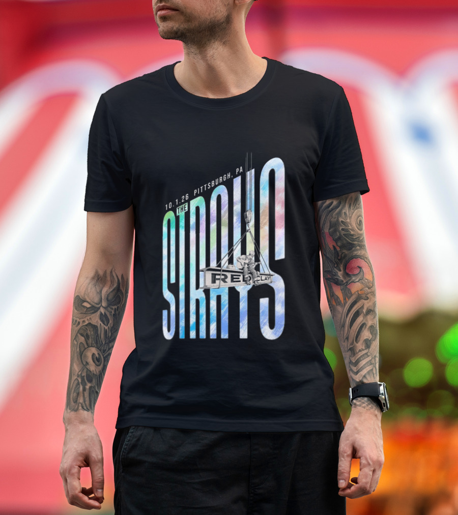 The Red Clay Strays Pittsburgh PA October 1 2026 Concert T-Shirt