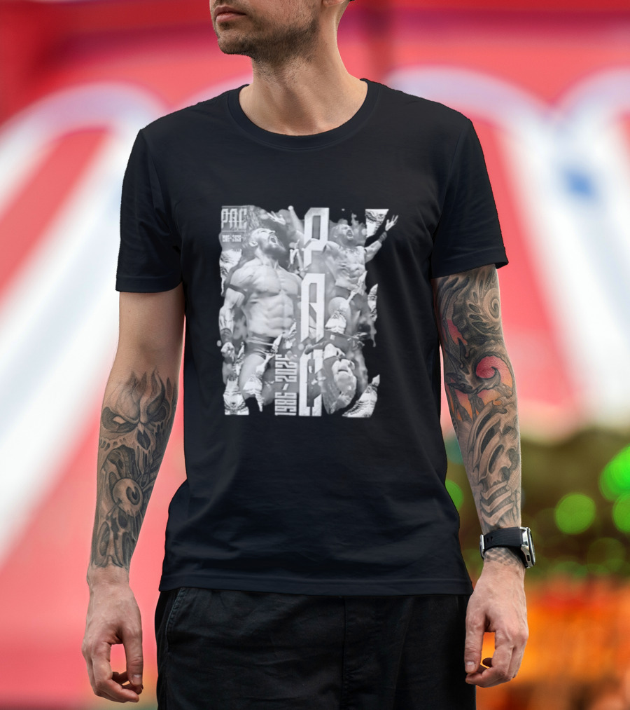 PAC Forever Benjamin Satterley 1986 2023 Wrestling Superstar T-Shirt