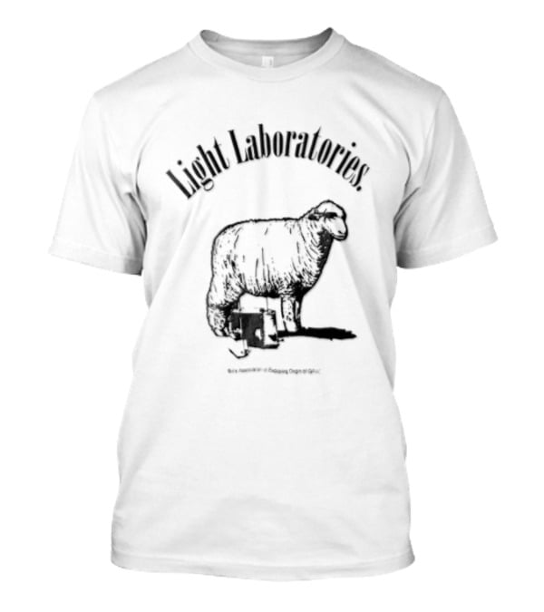 Light Laboratories Sheep Sketch Exploring Origin Of Grace T-Shirt