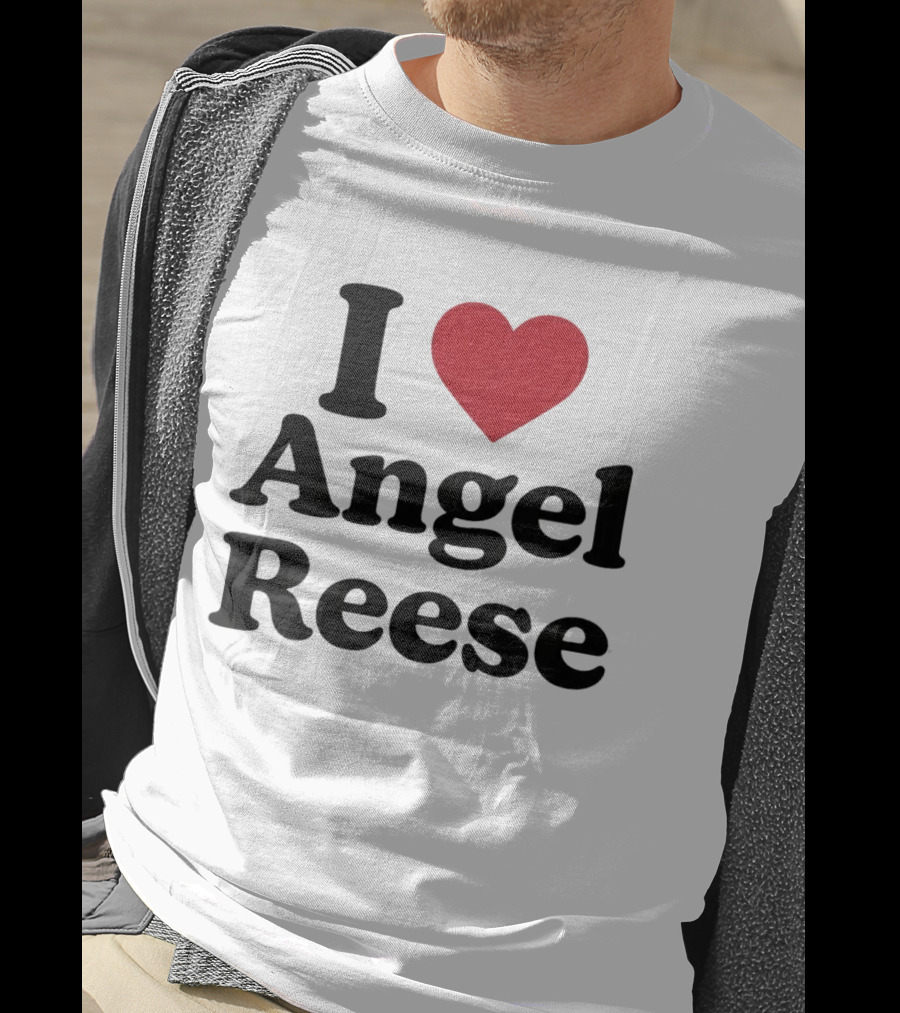 I Heart Angel Reese 2026 Fan Appreciation T-Shirt